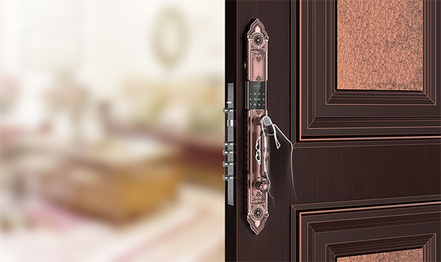 Intelligent High End Antique Brass Smart Lock Technical Specs