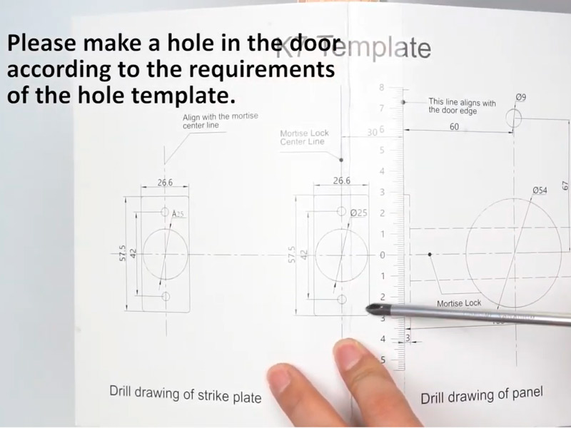 Tenon K7 Smart Lock Installation Procedures